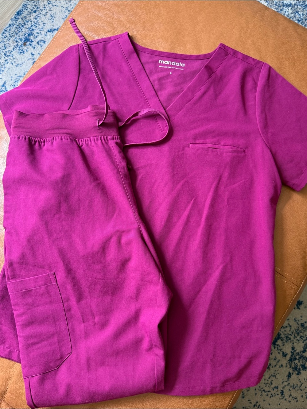 Mandala Scrub Set Sz S/Sp bottom